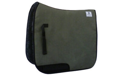 Dressur Schabracke - mit Einschubtaschen in der Sattellage - polsterbar