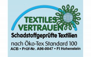 Textiles Vertrauen Öko Tex Standard 100