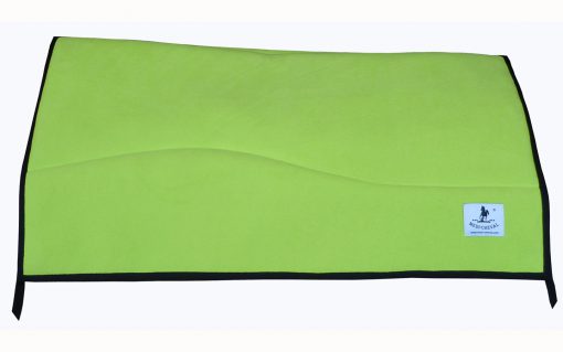 Western Blanket Pad inkl 1 Zoll Padliner neon grün
